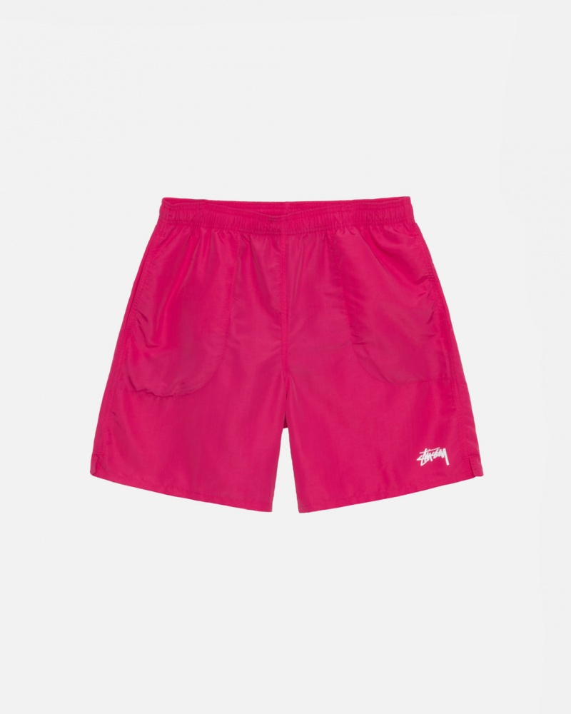 Pink Stussy Water Short Stock Men Shorts | JGD-0145