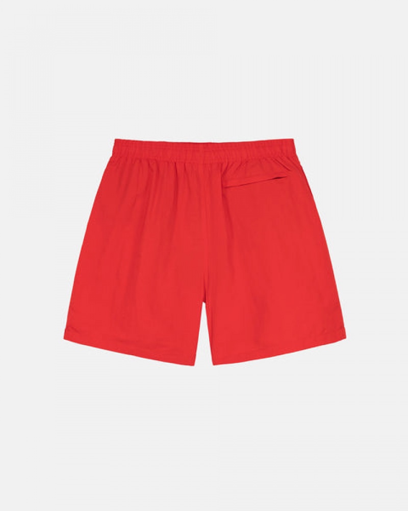 Red Stussy Stock Water Short Men Swimwear | PFH-2308