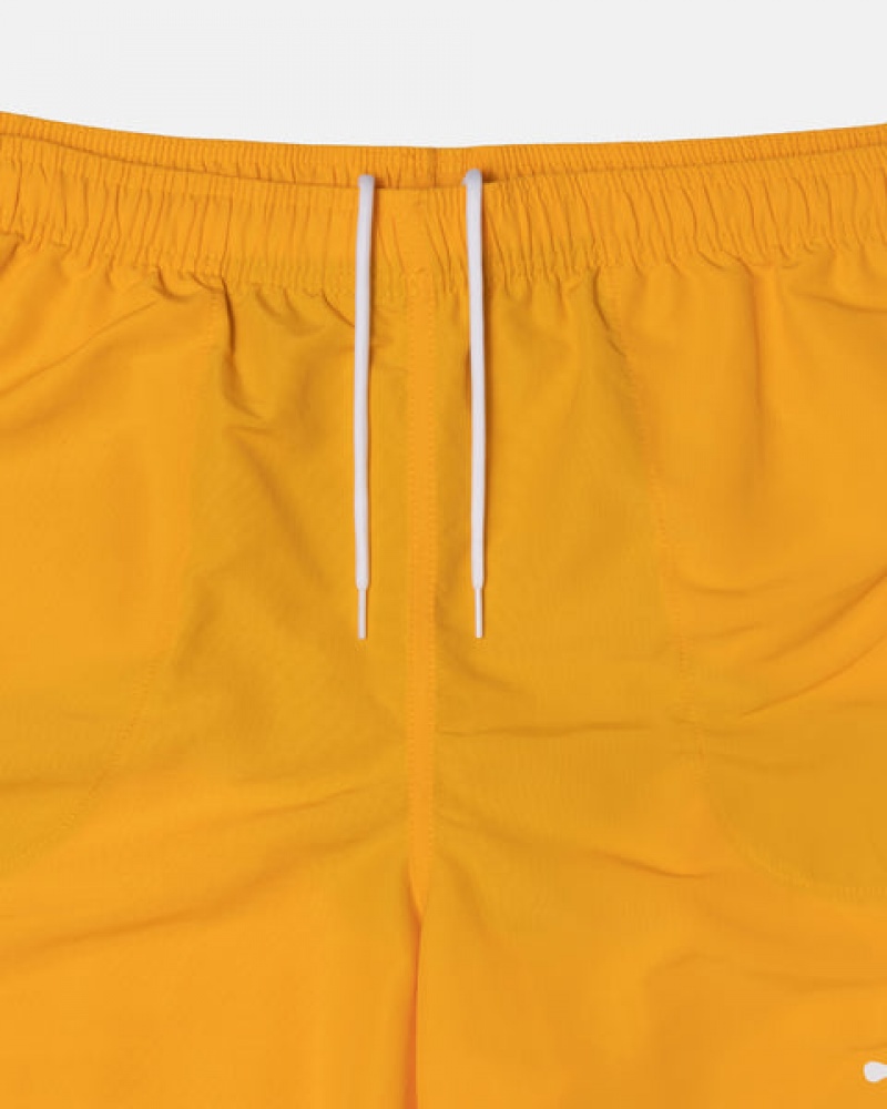 Yellow Stussy Big Basic Water Short Men Swimwear | NDP-1313