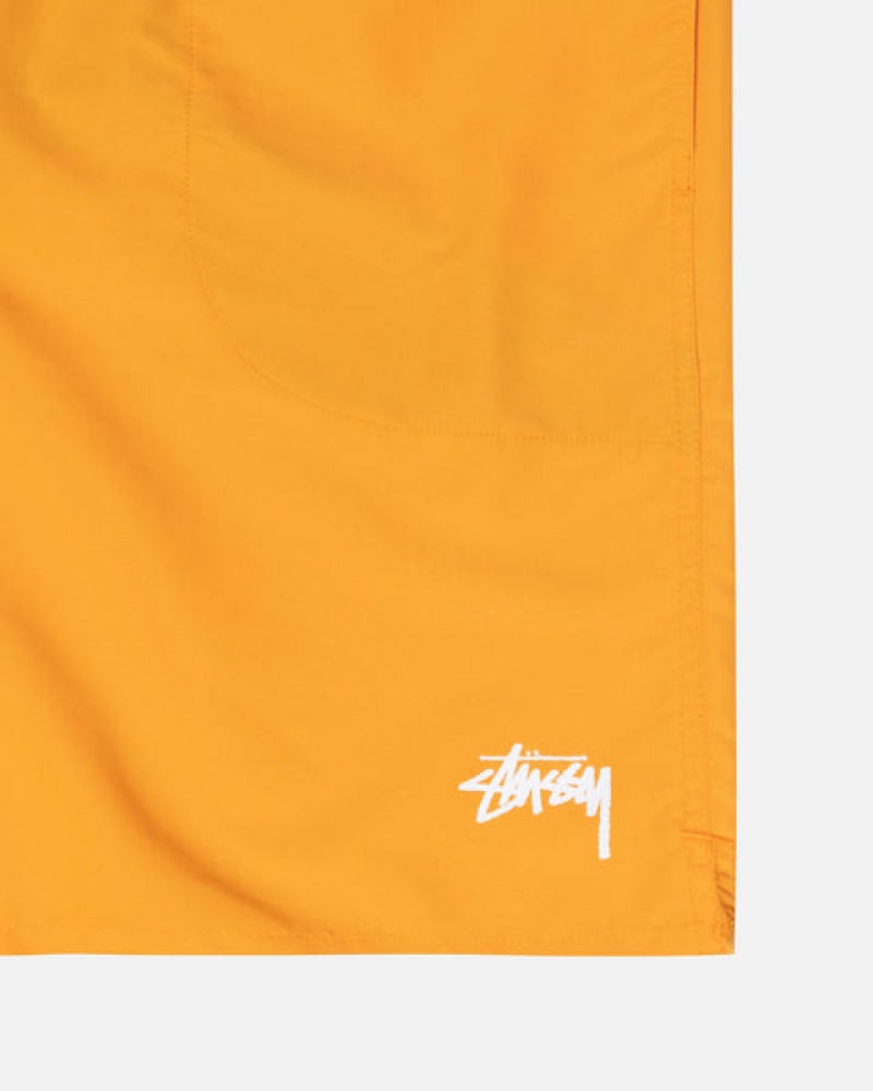 Yellow Stussy Stock Water Short Men Swimwear | BKC-5024