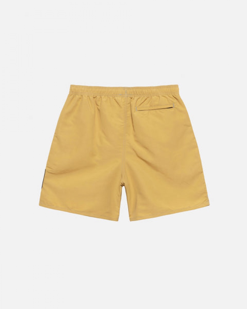 Yellow Stussy Surfman Patch Water Short Men Swimwear | YSA-3524