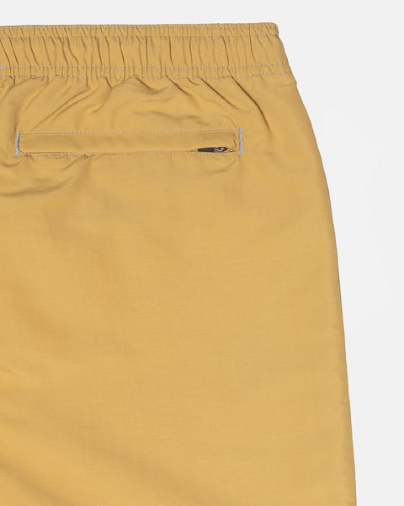 Yellow Stussy Surfman Patch Water Short Men Swimwear | YSA-3524