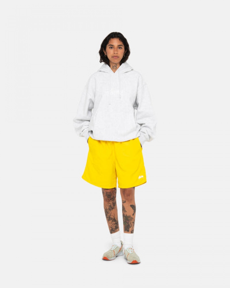 Yellow Stussy Water Short Stock Women Shorts | OHQ-2675