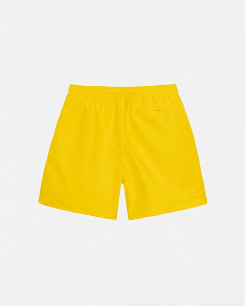 Yellow Stussy Water Short Stock Women Shorts | OHQ-2675