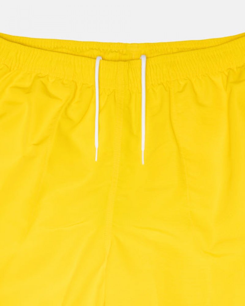 Yellow Stussy Water Short Stock Women Shorts | OHQ-2675