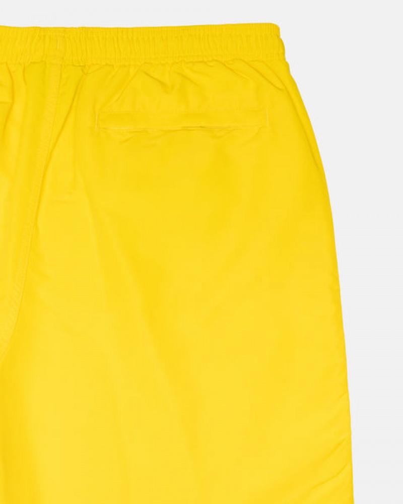 Yellow Stussy Water Short Stock Women Shorts | OHQ-2675